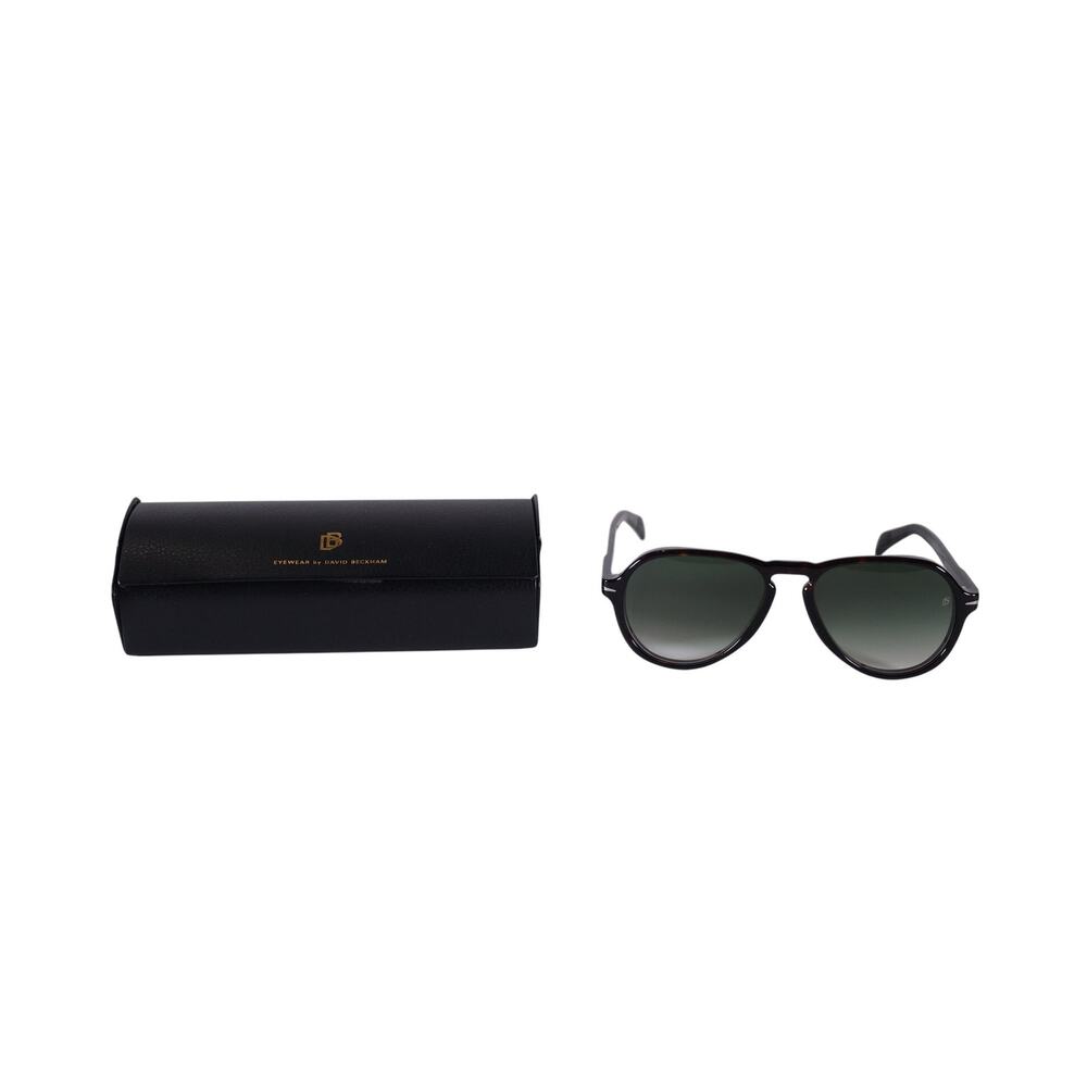 David Beckham Lightweight Aviator Sunglasses - Tortoise/Grey Green Gradient-NWT - Picture 10 of 10